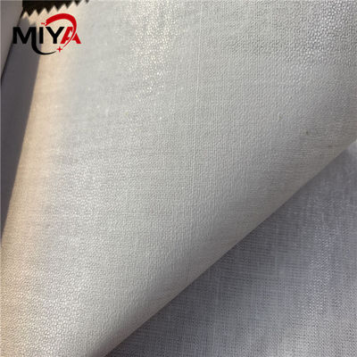 65gsm বোনা Fusible Interlining ডাবল সাইড HDPE PA লেপ