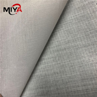 65gsm বোনা Fusible Interlining ডাবল সাইড HDPE PA লেপ